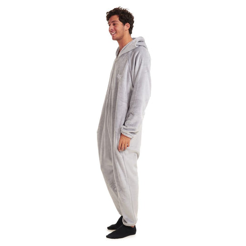 Snuggs Blanket Onesie Grey